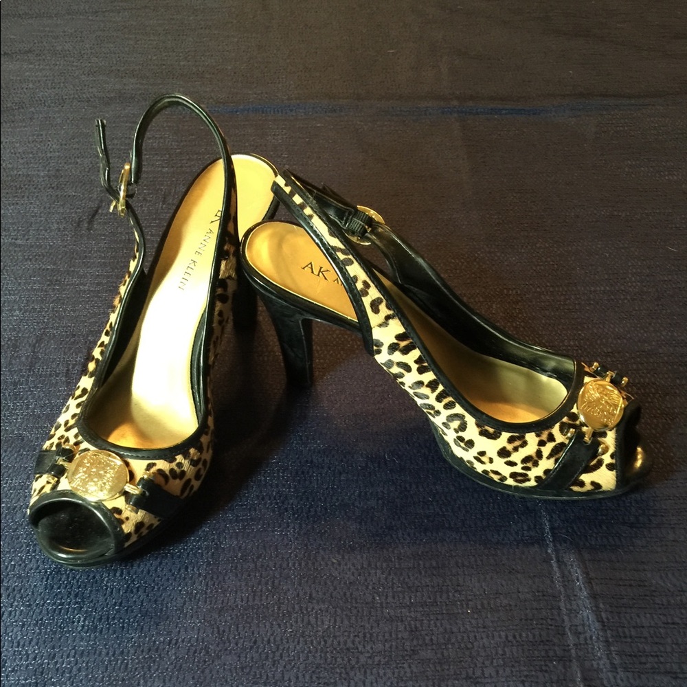 Anne Klein Leopard Print Shoes